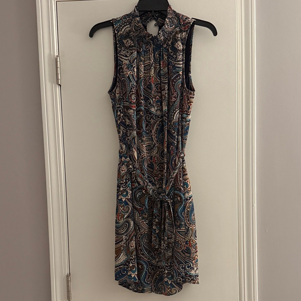 Paisley Sleeveless Dress